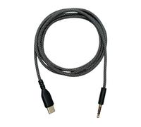 carotoe Type-C to 3.5 Mm Headset Replacement Cable, Digital, Braided 1.5 M Cord for Gaming Chat, Calls, Desktop Media Listening