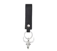 carotoe Unique Keyring PU Cow Head Keychain A Meaningful Your Closest Friend Backpack Keychain Car Key Holder