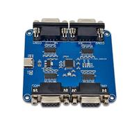 carotoe USB to 4 Port RS232 Adapter Module Type C Communication Board for Debugging Industrial Control Data Collection Embedded Development Automation Controller Tester Data Logger Maintenance