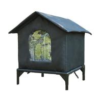 carotoe Weatherproofs Insulated Ferals Cats House Easy to Put Together, Selfwarming Shelter for Winter Outdoor Insulated Ferals Shelter