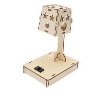 carotoe Wood Lamp Craft Puzzle Set That Teache Basic Electronics and Lighting Technology Educational Toy for Kids