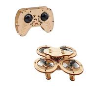 carotoe Wooden Assembly Quadcopter Model for Children Educational Science Experiment Project to Build and Fly Project for Children