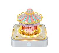 Carousel 3D Paper-Carved Calendar,for: Holiday Gifts,Tabletop Ornaments