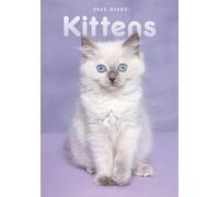 Carousel Calendars 2025 Kittens Diary Planner: Plastic Free Packaging