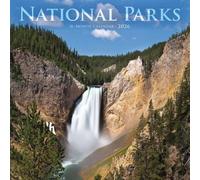 Carousel Calendars, National Parks 2026 Wall Calendar, 12'' X 12'', 16-Month Calendar with Stapled Binding