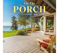 Carousel Calendars, On The Porch 2026 Wall Calendar, 12'' X 12'', 16-Month Calendar with Stapled Binding