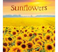 Carousel Calendars, Sunflowers 2026 Wall Calendar, 12.01'' X 12.01'', 16-Month Calendar with Stapled Binding