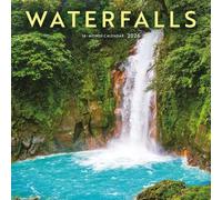 Carousel Calendars, Waterfalls Special Value 2026 Wall Calendar, 12'' X 12'', 16-Month Calendar with Stapled Binding