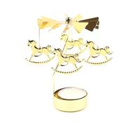 Carousel Candle, Spinning Candle Holders, Rotating Tea Light Holder Style 1, Metal Candlestick for Home Decor, Metal Tea Light Holder