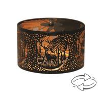 Carousel Fan Shade 13cm - Deer Family Aroma Accessories Black One Size