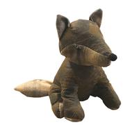 Carousel Home and Gifts Sweet Fox Fabric Animal Door Stop ~ Novelty Fox Doorstop