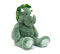 Carousel Home Giant Green Triceratops Plush Toy | Super Soft Dinosaur Teddy Huggable Stuffed Animal for Kids - 100cm