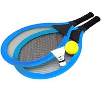 Carousel Home Jumbo Soft Tennis Set With Shuttlecock (Blue)