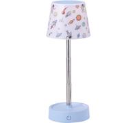 Carousel Home Kids Extendable Space Lamp | 11.5x11cm Dimmable Night Light for Kids | Retractable Warm White LED Bedside Light for Children