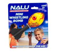 Carousel Home Mini Torpedo Flying Whistling Rocket | Foam Howler Throwing Whistle Rocket | Outdoor Flying Toy for Kids - Colour Varies