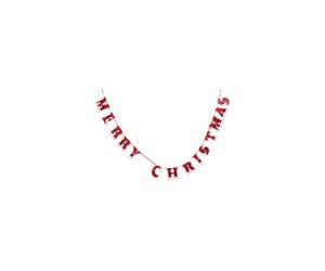 Carousel Home North Pole Express Delivery Merry Christmas Felt Bunting Garland Banner Decoration