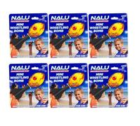 Carousel Home Pack of 6 Mini Torpedo Flying Whistling Rockets | Foam Howler Throwing Whistle Rockets | Outdoor Flying Toys for Kids - Colour Varies