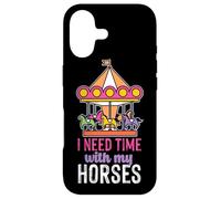 Carousel Horse Merry-Go-Round Design for Girls Case for iPhone 17