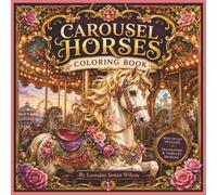 Carousel Horses Coloring Book