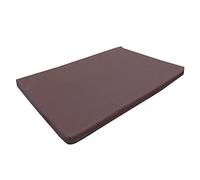 CAROUSEL Orthopedic Memory Foam Dog bed/Travel Mat with Waterproof Removable Cover | 7 colours | 3 Sizes (Medium | 82cm x 52cm x 5cm, Brown)