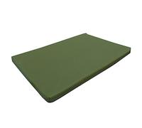 CAROUSEL Orthopedic Memory Foam Dog bed/Travel Mat with Waterproof Removable Cover | 7 colours | 3 Sizes (Medium | 82cm x 52cm x 5cm, Green)