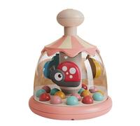 Carousel Toy - ABS Push and Spin Rotating Toys | Comfortable Grip Colorful Carousel Toy, Excellent Quality Sensory Play Carousel, Kids Carousel Push Toy, Spinningg Activity Toy for Kids