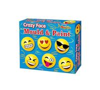 Carousel Toys Make Your Own Crazy Emoji Faces Mould And Paint Fridge Magnet Craft Activity Set For Children