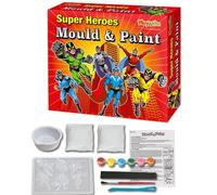 Carousel Toys Make Your Own SuperHero Mould And Paint Fridge Magnet Craft Activity Set For Children