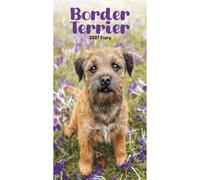 Carousel Worldwide 2027 Border Terriers Diary, Slim Week to View