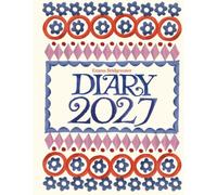 Carousel Worldwide 2027 Emma Bridgewater Fruit and Flowers Tiles Diary, Week to View, Deluxe Wire-O