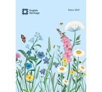 Carousel Worldwide 2027 English Heritage Diary, Week to View, Deluxe Hardback
