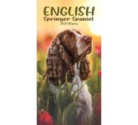 Carousel Worldwide 2027 English Springer Spaniels Diary, Slim Week to View