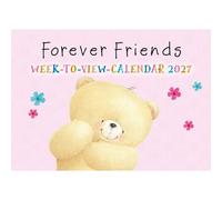 Carousel Worldwide 2027 Forever Friends A4 Wall Planner, Week to View