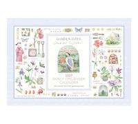 Carousel Worldwide 2027 Garden Days A4 Wall Planner, Week to View