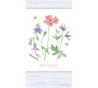 Carousel Worldwide 2027 Garden Days Diary, Slim Week to View, Deluxe