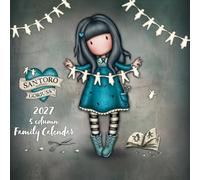 Carousel Worldwide 2027 Gorjuss Wall Planner, Month to View