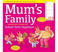 Carousel Worldwide 2027 Mum’s Family Organiser Wall Planner, Month to View