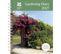 Carousel Worldwide 2027 National Trust Gardening Diary, Week to View, Deluxe Wire-O