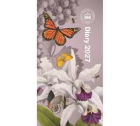 Carousel Worldwide 2027 Royal Botanic Gardens Slim Diary, Week to View, Deluxe