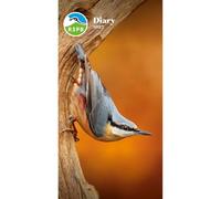 Carousel Worldwide 2027 RSPB Slim Diary, Week to View, Deluxe