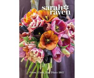 Carousel Worldwide 2027 Sarah Raven’s Grow Cook Eat in Art Diary, Week to View, Deluxe Wire-O