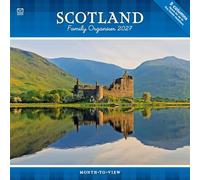 Carousel Worldwide 2027 Scotland Family Organiser Wall Planner, Month to View