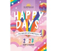 Carousel Worldwide 2027 The Happiness Club Diary, A5 Week to View Planner, Wire-O