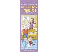 Carousel Worldwide 2027 Wacky World of His, Hers n Theirs Slim Wall Planner