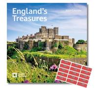 Carousel Worldwide 2027 Wall Calendar with Stickers | England's Treasures