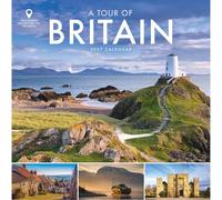 Carousel Worldwide A Tour of Britain 2027 Wall Calendar, 12-Month Calendar, Iconic British Landscapes