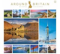 Carousel Worldwide, Around Britain 2026 Square Wall Calendar