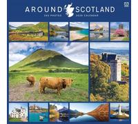 Carousel Worldwide, Around Scotland 2026 Square Wall Calendar
