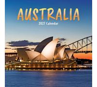 Carousel Worldwide Australia 2027 Square Wall Calendar, 12-Month Calendar, Iconic Australian Landscapes & Wildlife