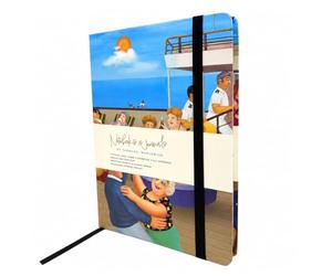Carousel Worldwide Beryl Cook A5 Hardback Notebook - 170+ Numbered Lined Pages, Elastic Closure & Ribbon Bookmark, FSC-Certified Ivory Paper, Journal for Work, School & Office